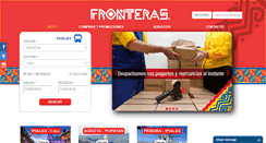 Desktop Screenshot of fronteras.com.co